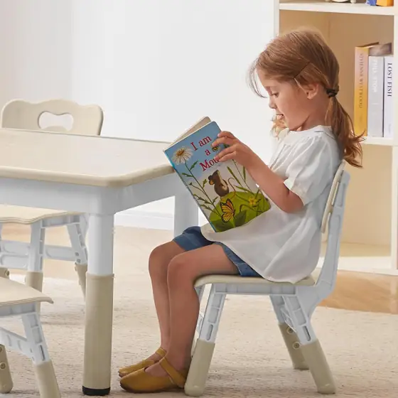 DOREROOM Adjustable Kids Table &… — Photo 2