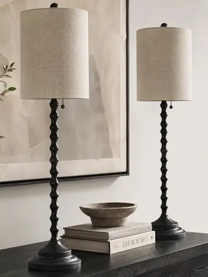 Buffet Lamps Set of 2,… — Photo 1