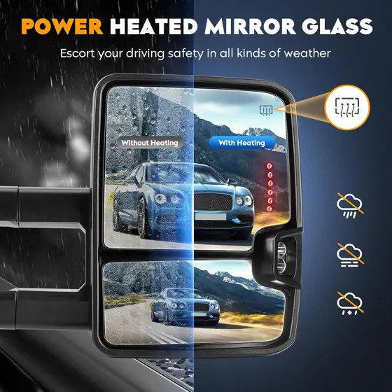 Chevy/GMC Towing Mirrors for Silverado/Sierra… — Photo 3
