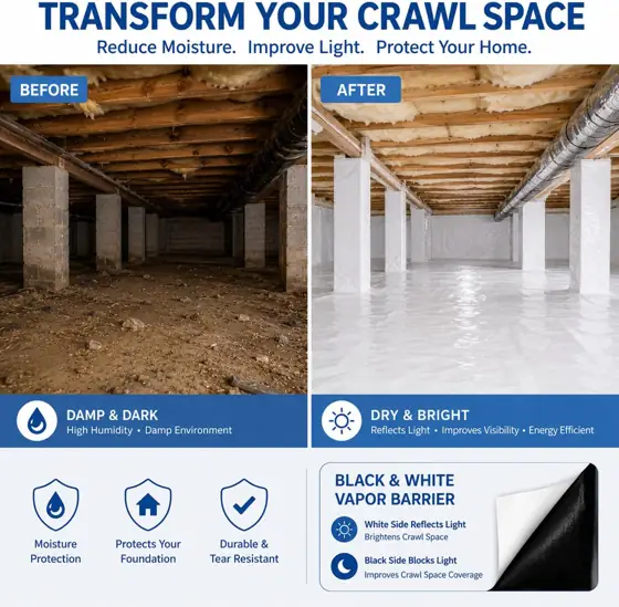 10 Mil Crawl Space Vapor… — Photo 3