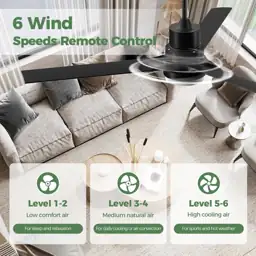 Obabala 52-Inch Outdoor Ceiling Fan… — Photo 3