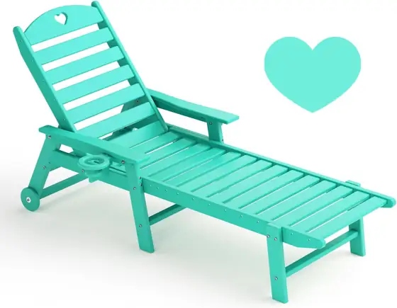 Aokia Chaise Lounge Chair with… — Photo 1