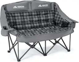 Huskfirm Padded Double Camping Chair… — Photo 1