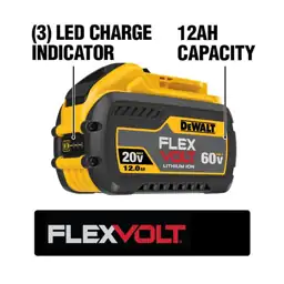 FLEXVOLT 20V/60V MAX Lithium-Ion 12.0Ah… — Photo 2