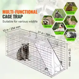 Live Animal Cage Trap 31x10x12… — Photo 2