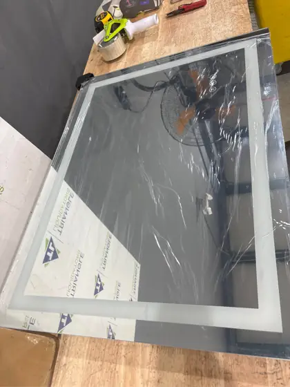 Amorho 24"X32" LED Bathroom Mirror… — Photo 6