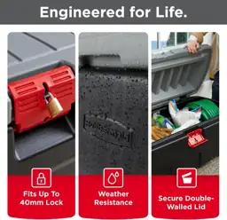 Rubbermaid 48-Gallon Black Action Packer… — Photo 3