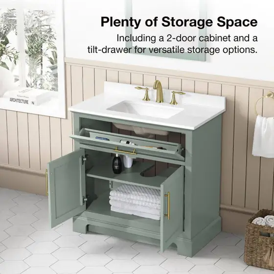 Doveton 36 in. Single Sink… — Photo 3