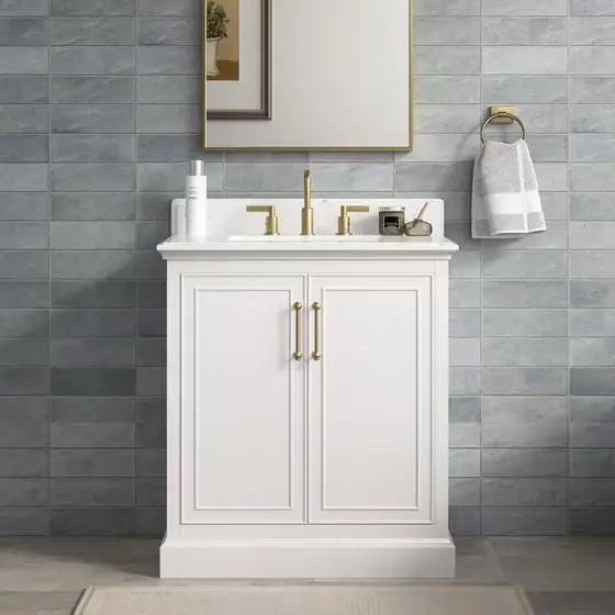 Ravenscroft 31 in. Single-Sink White… — Photo 1
