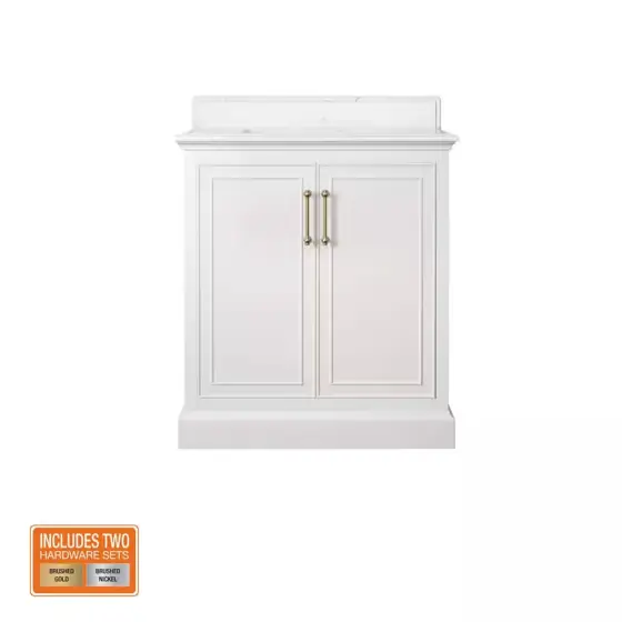 Ravenscroft 31 in. Single-Sink White… — Photo 2