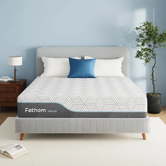FATHOM Medium Queen 12-Inch Memory… — Photo 1