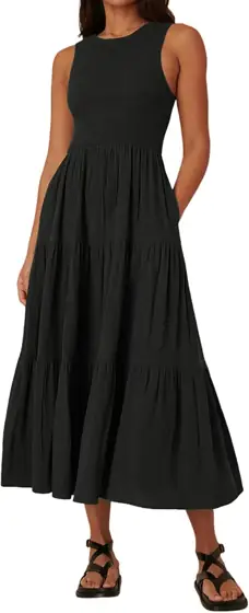R.Vivimos Womens Summer Cotton Smocked… — Photo 1