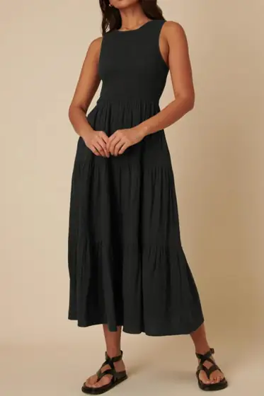 R.Vivimos Womens Summer Cotton Smocked… — Photo 2