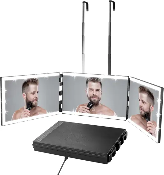 Vanexiss 3 Way Mirror-360 Mirror… — Photo 1