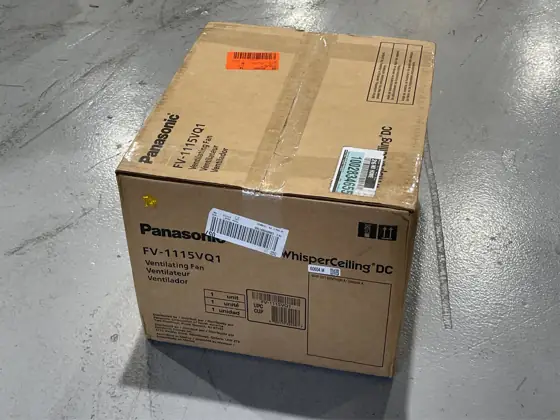 Panasonic WhisperCeiling 0.3-Sone 150-CFM White… — Photo 5