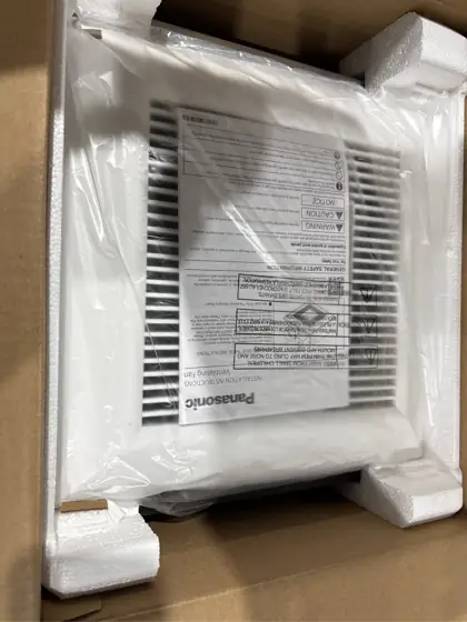 WhisperFit DC/LED Exhaust Fan, Pick-A-Flow… — Photo 4