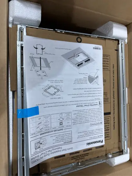 WhisperFit DC/LED Exhaust Fan, Pick-A-Flow… — Photo 7