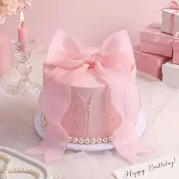 Novabright Pink Bow Fake Cake… — Photo 1