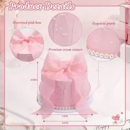 Novabright Pink Bow Fake Cake… — Photo 2