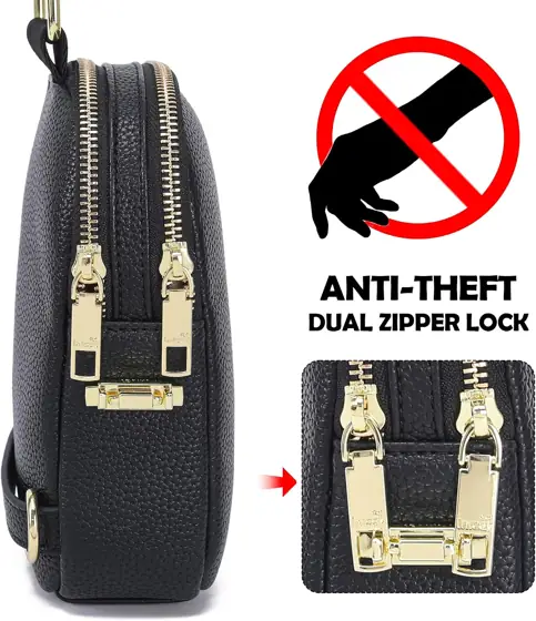 INICAT Anti Theft Crossbody Bag… — Photo 3