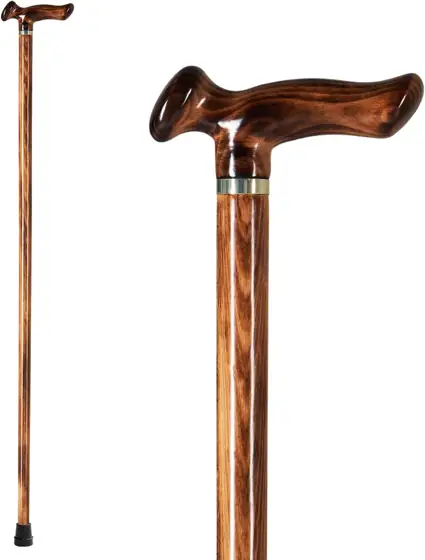GUYUE Wooden Canes,Solid Wood Walking… — Photo 1