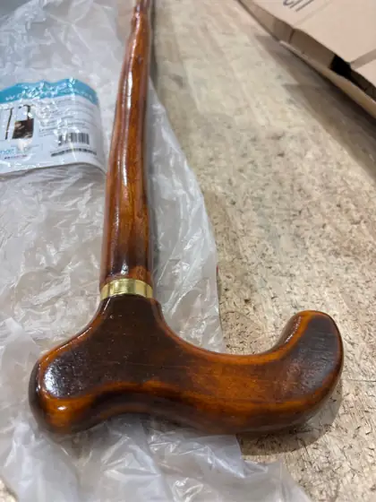 GUYUE Wooden Canes,Solid Wood Walking… — Photo 5