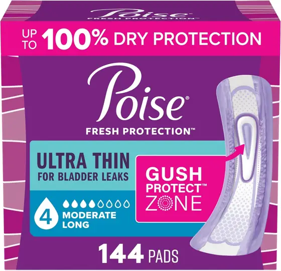 Poise Ultra Thin Incontinence Pads… — Photo 1