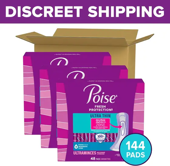 Poise Ultra Thin Incontinence Pads… — Photo 2