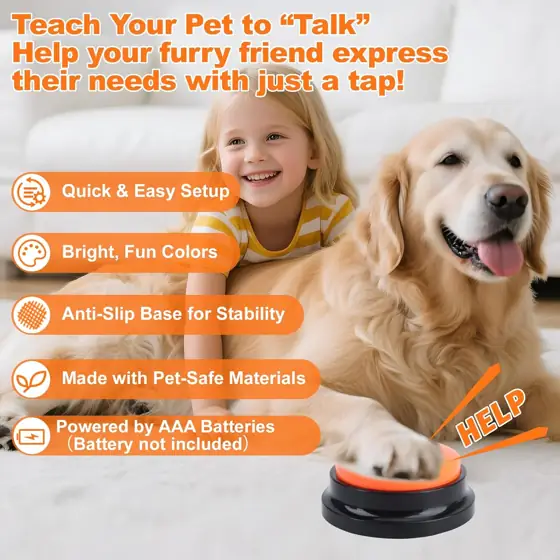 8 Pcs Dog Talking Buttons… — Photo 2