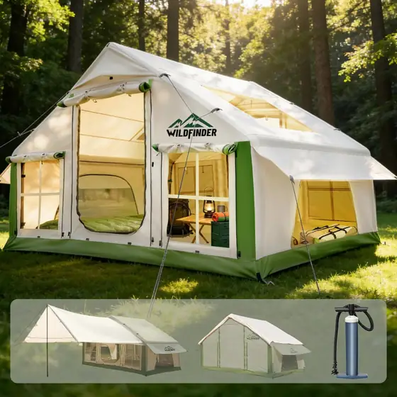 Inflatable Tent with Skylight &… — Photo 1