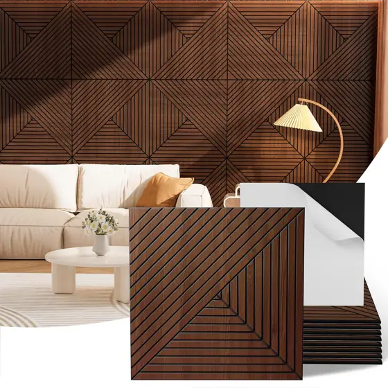 Acoustic Wall Panels, 8 Piece… — Photo 1