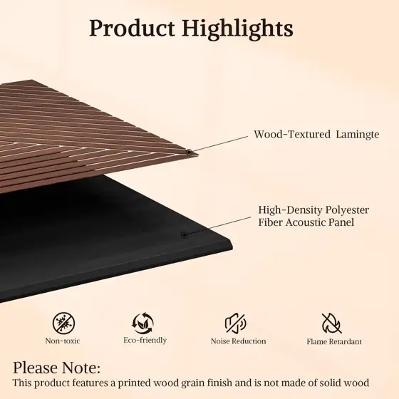 Acoustic Wall Panels, 8 Piece… — Photo 3