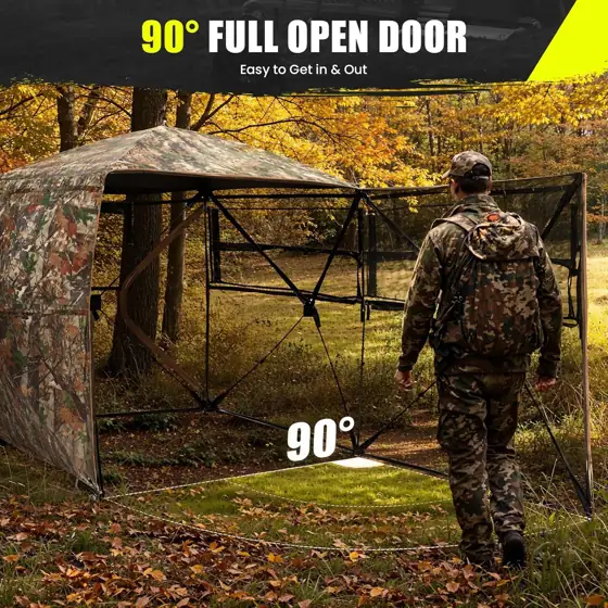 HUNTSEN Portable Hunting Blind -… — Photo 2