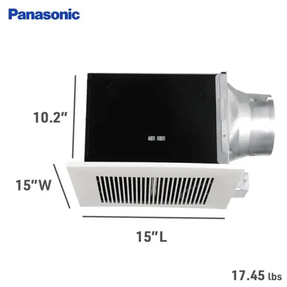 Panasonic WhisperCeiling 2-Sone 290-CFM White… — Photo 1
