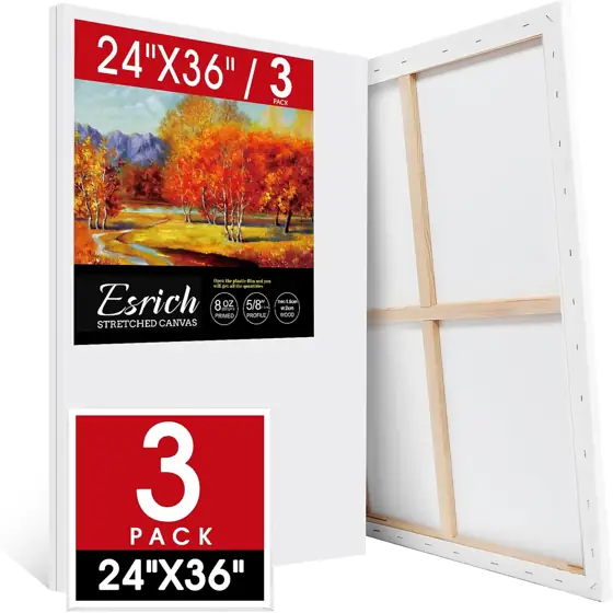 ESRICH Stretched Canvas 24x36 Inch,… — Photo 1