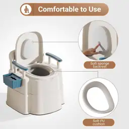 Bedside Commode for Seniors with… — Photo 2