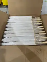 40-Pack White 23.6" Paper Parasols… — Photo 5