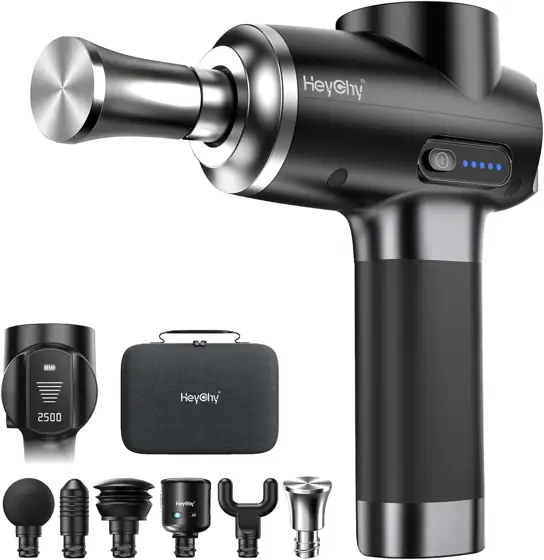 HEYCHY Massage Gun Deep Tissue,… — Photo 1