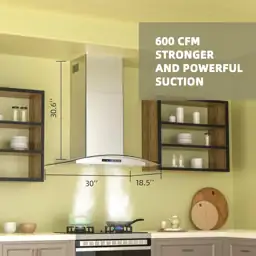 FIREGAS Wall Mount Range Hood… — Photo 2