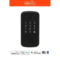 Square Fingerprint Bronze Electronic Single-Cylinder… — Photo 1