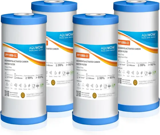 PP10BB-CC 5-Micron 4.5x10 Water Filter… — Photo 1