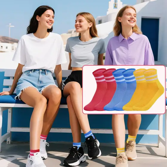 30 Pairs Women's Athletic Socks,… — Photo 3