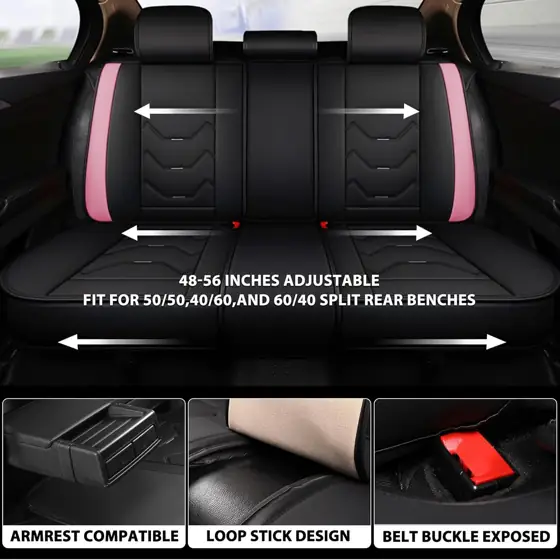 Leather Car Seat Covers Full… — Photo 3