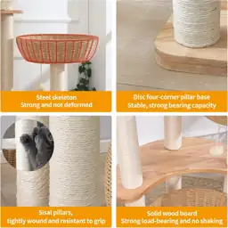 SHODMI 54" Modern Cat Tree… — Photo 3