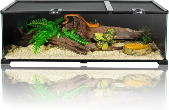REPTIZOO Reptile Terrarium Tank 30x12x10,… — Photo 2