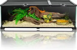 REPTIZOO Reptile Terrarium Tank 30x12x10,… — Photo 2