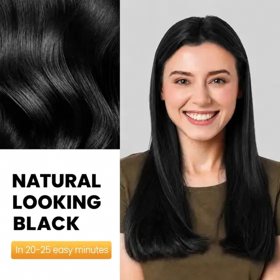 KAISASA Black Hair Dye Shampoo… — Photo 3