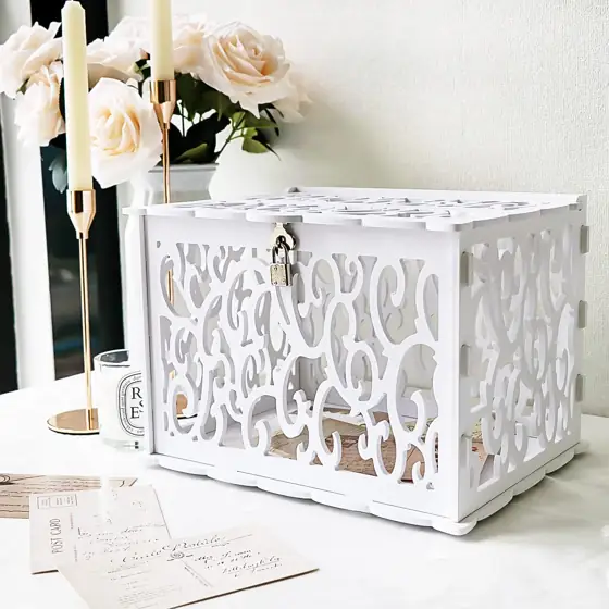 PVC Wedding Card Box for… — Photo 1