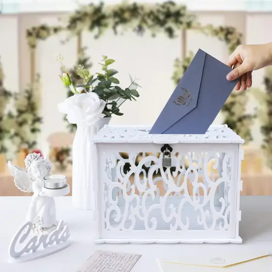 PVC Wedding Card Box for… — Photo 2