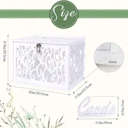PVC Wedding Card Box for… — Photo 3
